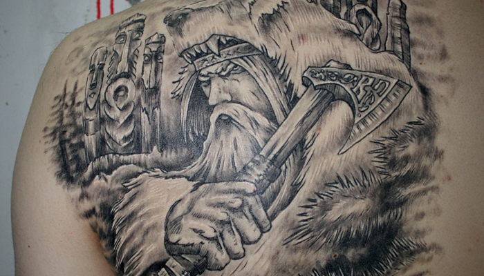 Славянские Татуировки Бог Велес